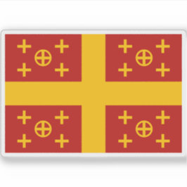 lateinische Flagge Aufkleber