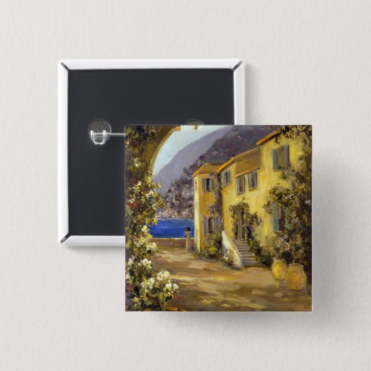 Lateinische Ruhe I Button (Vorne & Hinten)