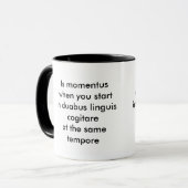 Lateinische Tasse (Vorderseite Links)