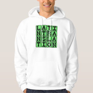 Lateinische Übersetzung Hoodie