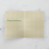 Lateinischer Abschluss Karte (Innenseite)