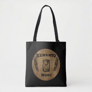 Lateinischer Ausdruck - Nutze den Tag - Memento Mo Tasche