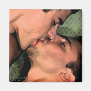 Lateinischer Kuss Magnet