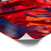 Lateinischer Pop Poster (Ecke)