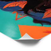 Lateinischer Pop Poster (Ecke)