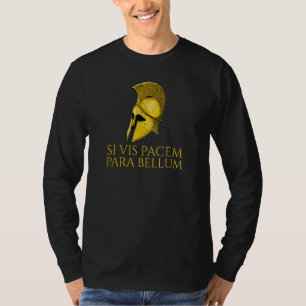 Lateinischer Spruch Si Vis Pacem Para Bellum G T-Shirt