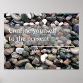 Lateinisches Sprichwort Selbstsperren Poster (Vorne)