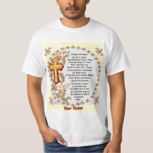 Lateinisches Vaterunser  T-Shirt