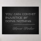 lateinisches Zitat: Motivationsposter Poster (Vorne)