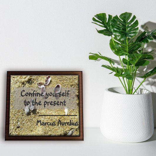 Lateinisches Zitat zum aktuellen Sprichwort-Poster Poster