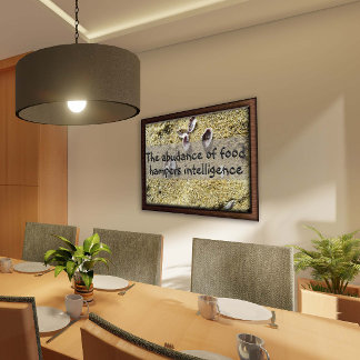 Lateinisches Zitat zum Sprichwort-Poster Poster