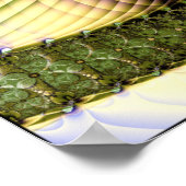 Latenz: ultravioletter Burst Poster (Ecke)