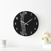Lateral Spine Chiropractor Acrylic Wall Clock Große Wanduhr (Zuhause)