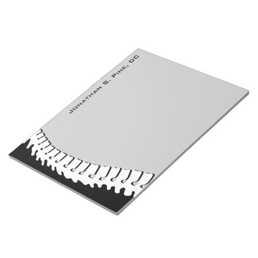 Laterale Wirbelsäule Doctor Large Notepad Notizblock (angewinkelt)