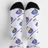 Lateraler Denker Inside Brain Geek Spaß Socken (Oben)