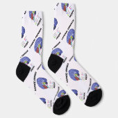 Lateraler Denker Inside Brain Geek Spaß Socken (Rechts)