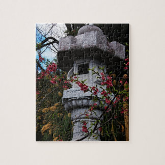 Laterne am Nago-Schloss-Park Puzzle