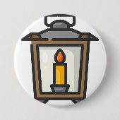 Laterne Button (Vorderseite)