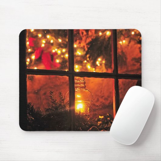 Laterne nachts mousepad (Mit Mouse)