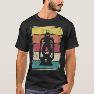 Laterne Retro Camper Lampe Retro Vintage T-Shirt