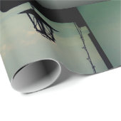 Laterne und Meeresschutzpapier Geschenkpapier (Rolleneckpunkt)