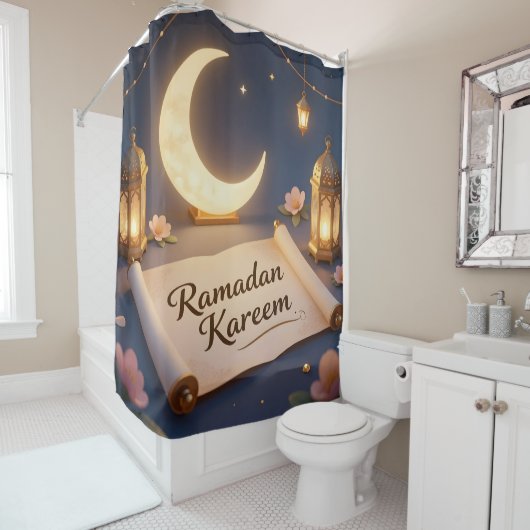 Laternen des Segens -  Duschvorhang (Beispiel)