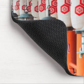 Laternen im Itsukushima-Schrein Mousepad (Ecke)