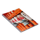 Laternen im Itsukushima-Schrein Notizblock (Rechte Seite)