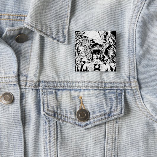 Laternen-Korps-Gruppen-Schuss Button (Beispiel)