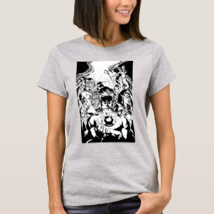 Laternen-Korps-Gruppen-Schuss T-Shirt