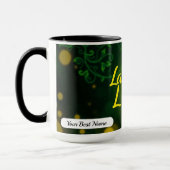 Laternen-Licht-Glow-Tasse Custom Tasse (Links)