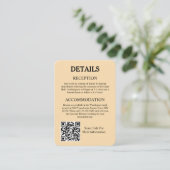 Laternen-Sage-Grün-Boho-Design-Hochzeit Begleitkarte (Stehend Vorderseite)