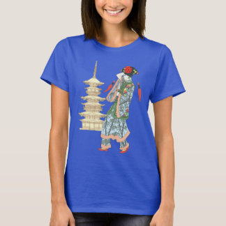 Laternen und Pagoden T-Shirt