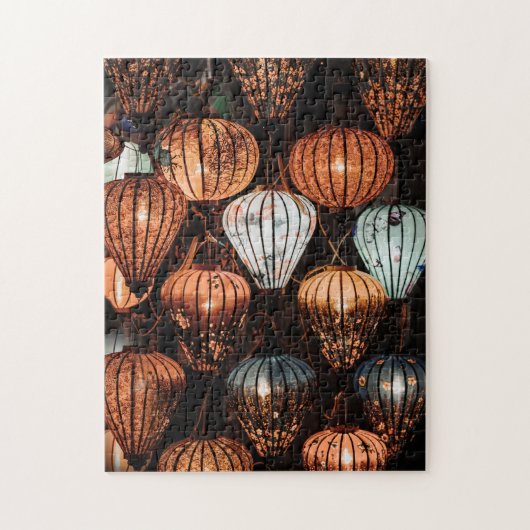 Laternenbeleuchtung Bilder komplexe Pattern Puzzle (Vertikal)