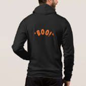 "Laternenfluch: Spuk Jack-o'-Lantern Zip Hood Hoodie (Rückseite)