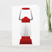 Laternengrüßkarten Karte (Vorderseite)