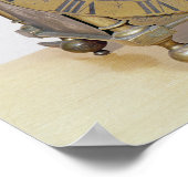 Laternenuhr Poster (Ecke)