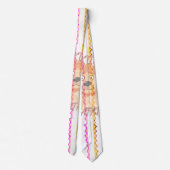 Lates Business Special Events lustig Brave Lion Krawatte (Rückseite)