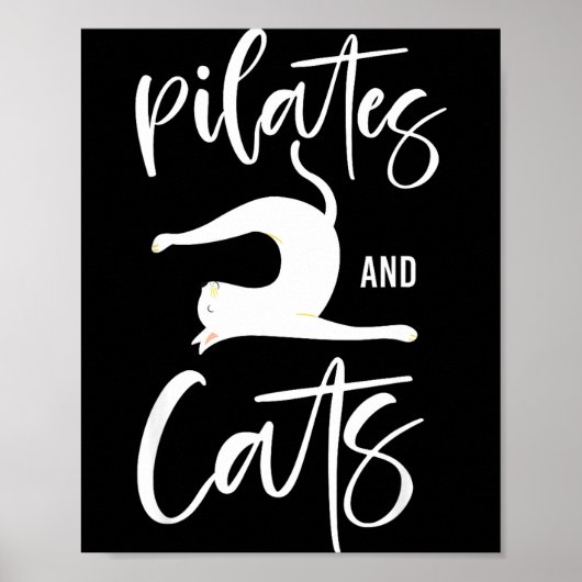 Lates Instructor Teacher Cat Lates And Cats  Poster (Vorne)