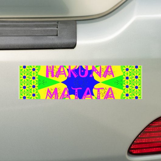 Latest Hakuna Matata Beautiful Amazing Design Colo Autoaufkleber (Auf Auto)