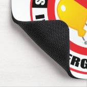 Latex-Allergie Mousepad (Ecke)