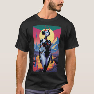 Latex Devil Girls aus Mars T-Shirt