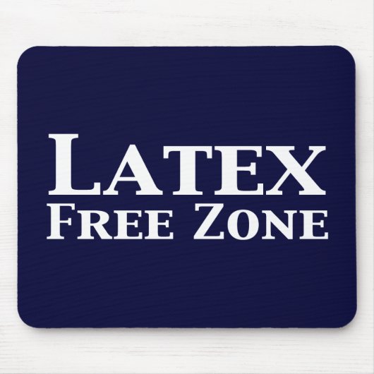 Latex-Freihafengebiet-Geschenke Mousepad (Vorne)