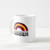 Latex Pride Kaffeetasse (Vorderseite Links)