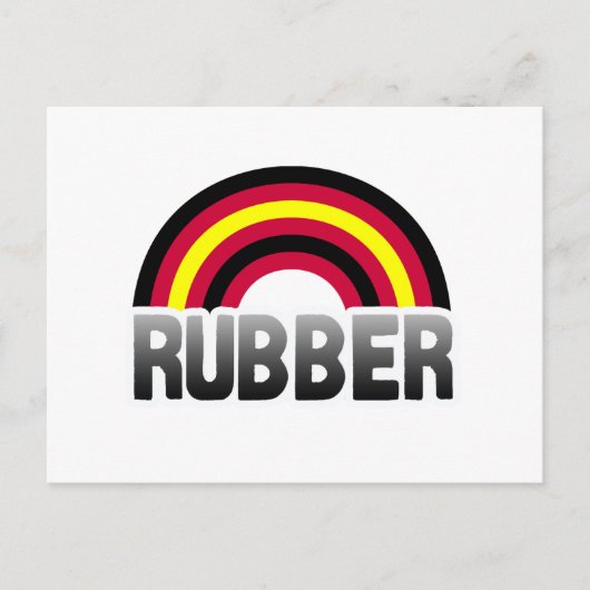 Latex Pride Postkarte (Vorderseite)