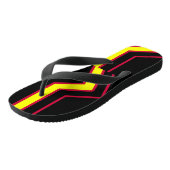 Latex-Stolz Badesandalen (Schrägansicht)