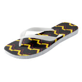 Latex-Stolz Badesandalen (Schrägansicht)