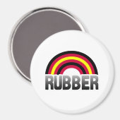Latex-Stolz Magnet (Vorderseite/Rückseite)