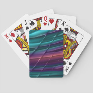 Latexgrüne Spielkarte