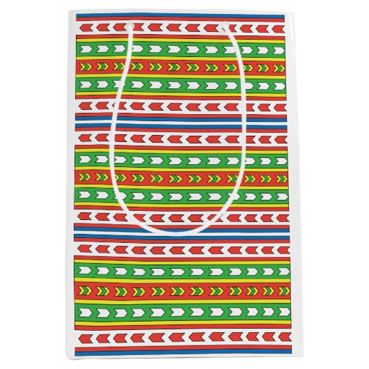 Latgale 1-Muster Mittlere Geschenktüte (Vorderseite)